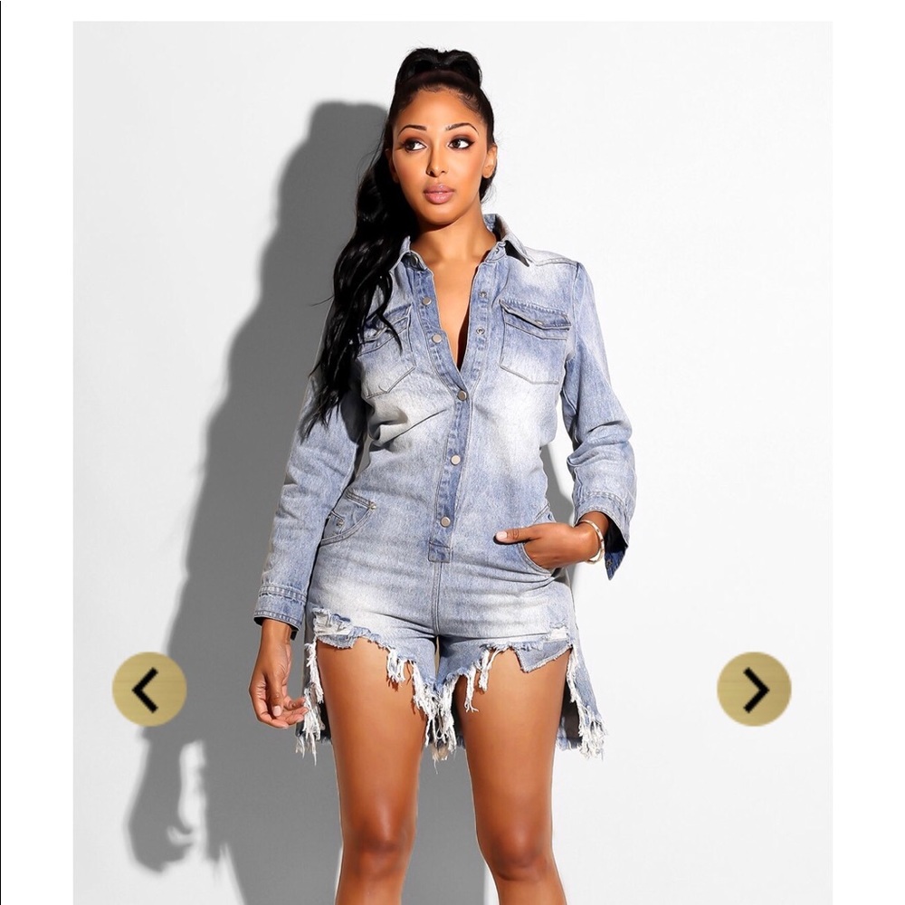 NWT Denim Jumpsuit from Touch Dolls Boutique